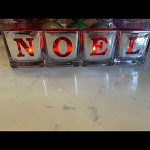 Christmas candle holder